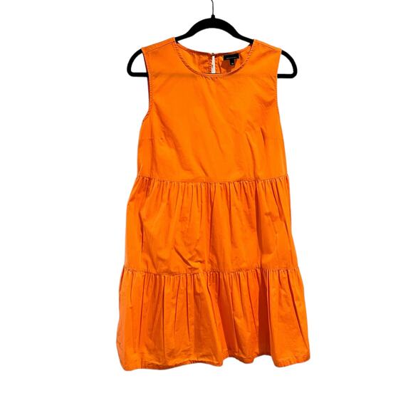 Who What Wear Dresses & Skirts - Who What Wear Orange Mini Sundress Size M Pockets